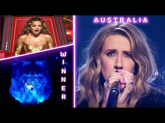 INCREDIBLE || The Voice Australia WINNER 2023 || Tarryn Stokes ALL Performances