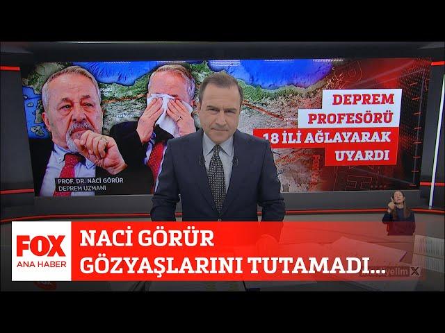 Deprem profesörü 18 ili ağlayarak uyardı... 5 Aralık 2023 Selçuk Tepeli ile FOX Ana Haber