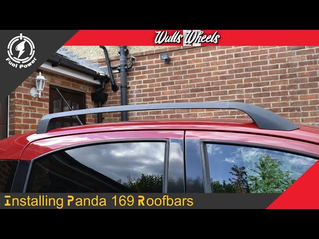 How to install Official Fiat Roof Bars to your Fiat Panda 169 (2003-11) - Fiat Panda 100HP