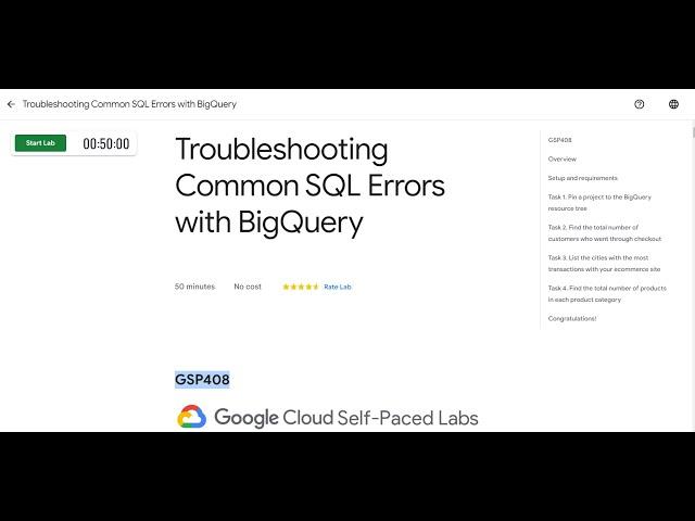 Troubleshooting Common SQL Errors with BigQuery