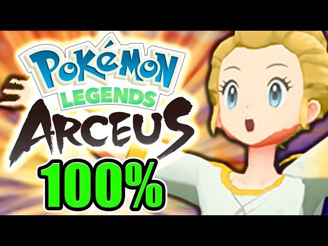 I 100%'d Pokemon Legends: Arceus so you don't have to