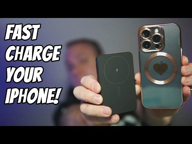 NEWQ Magnetic Portable Charger Review - Best charger stand combo!