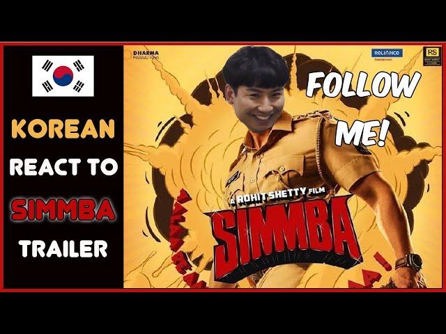 Korean React To Simmba Trailer | Ranveer Singh | Sara Ali Khan | Sonu Sood | Rohit Shetty |