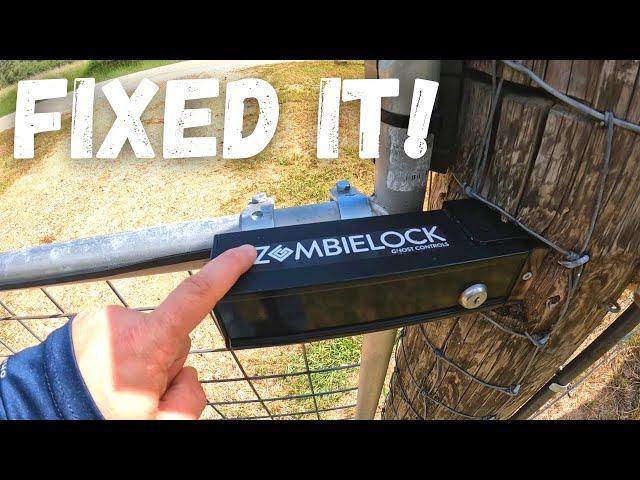 Ghost Controls ZombieLock | Adjust Automatic Gate Hinges | Automatic Gate Opener