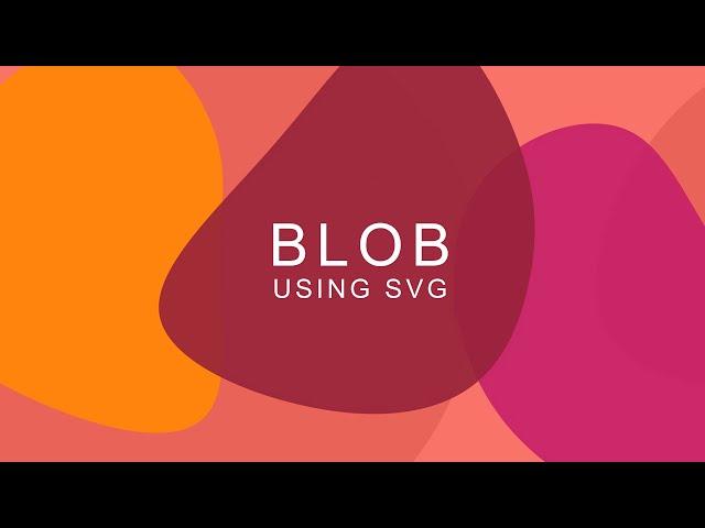 Liquid Animation Using SVG | BLOB