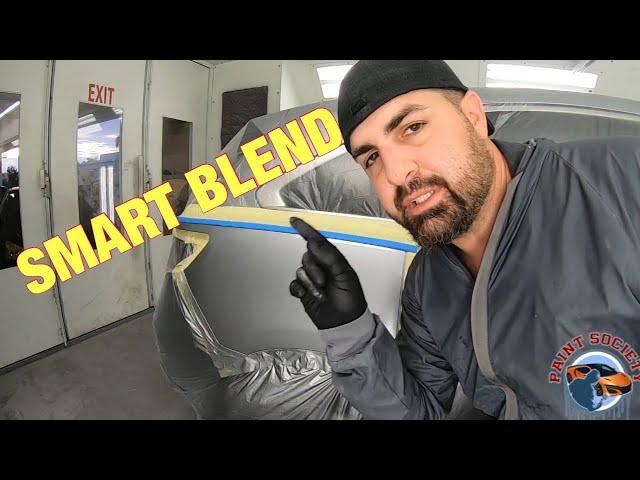 Car Painting HOW TO: Blend Basecoat and Clearcoat