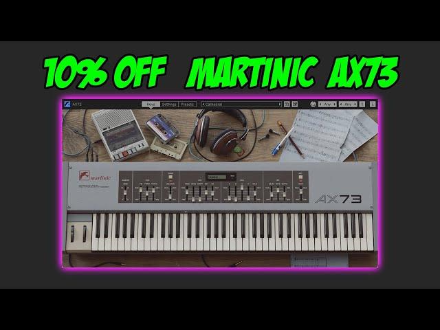 10% Off | Martinic AX73 VST - Analog Synthesizer Emulation