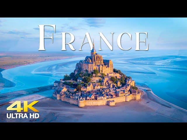 France 4K VIDEO ULTRA HD • Visit the City of Light With Beautiful Nature Videos & Relaxing Music