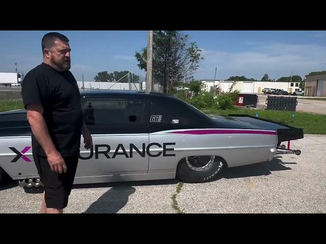 Larry debuts his new NPK ‘66 Chevy II