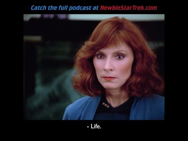 Beverly Crusher makes ChatGPT finish her work for her