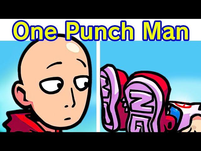 Friday Night Funkin' VS One Note Man | Saitama (One Punch Man Anime) (FNF Mod/Hard)