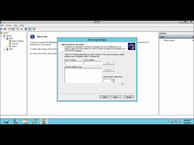 How to Install and Configure DHCP Server on Windows Server 2012