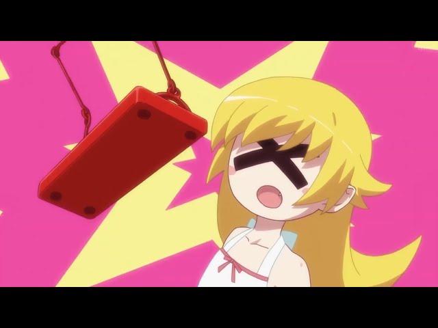 shinobu hits her head