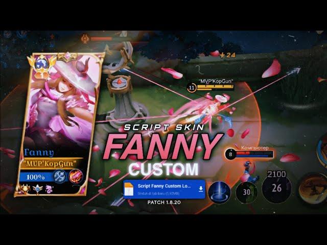 Script Skin Fanny Custom [PINK SKYLARK] - NO PASSWORD | Full Effect + Backup | 100% SAFE !!