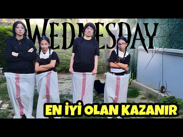 GERÇEK WEDNESDAY VE KARDEŞLERİ , SAHTE WEDNESDAY'E MEYDAN OKUYOR | EYLÜL LAL