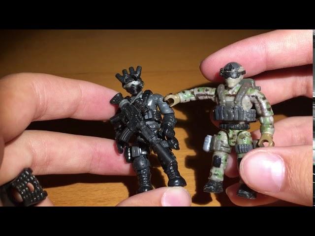 Call of Duty Mega Construx Tutorial for Custom Weapons and Vests