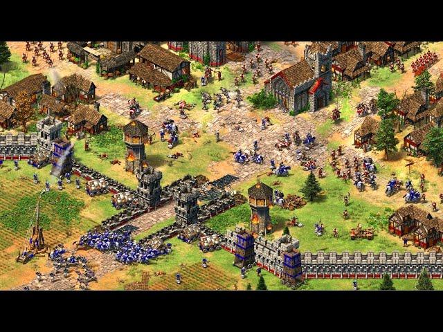 StarCraft 2 player tries a REAL RTS (Age of Empires 2)