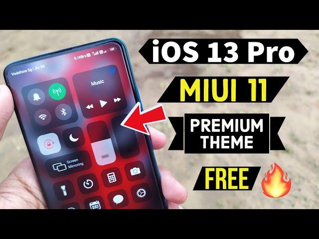 Miui 11 Best iOS 13 Theme For All Xiaomi Devices | iOS Boot Animation | iOS 13 Premium Theme Free