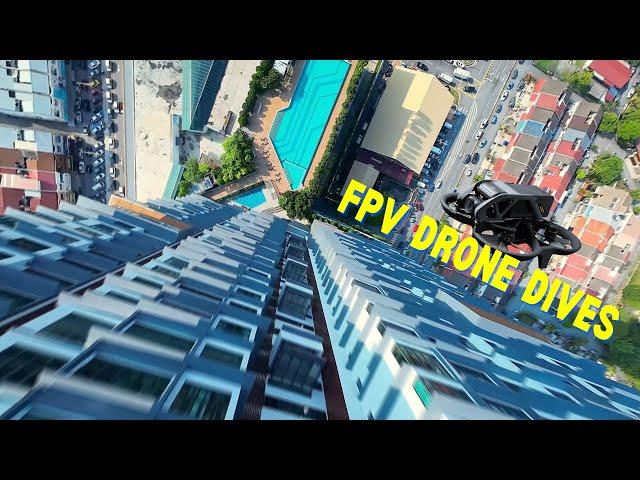 FPV Drone Freestyle Dive | Ft. Axiflying Avata 3.5"