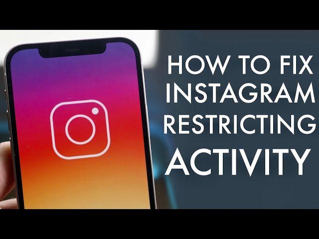 How To FIX Instagram Try Again Later Error! (2021)