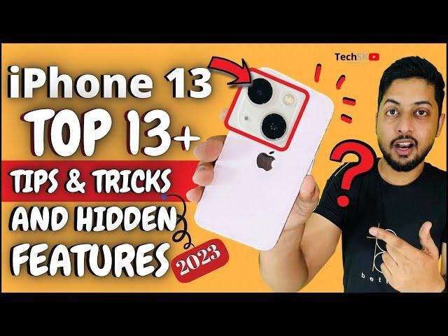 Top 10 Tips And Tricks Of iPhone 13 In Hindi   | New Hidden Features | TechSK |