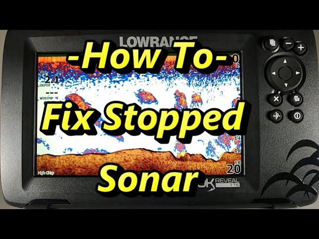 How To - Fix Stopped Sonar Issue