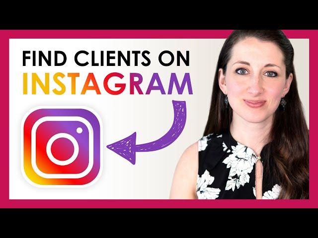 How to Find Freelance Graphic Design Clients on Instagram Even with a SMALL Following!