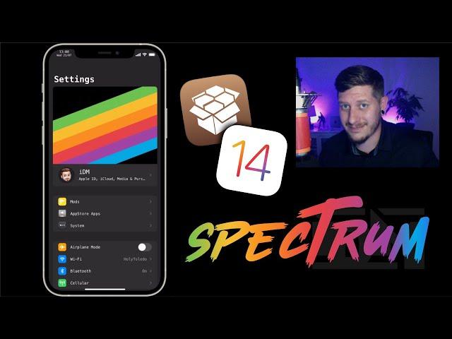 Spectrum Tweak - Colorize Apps Systemwide On iOS 14