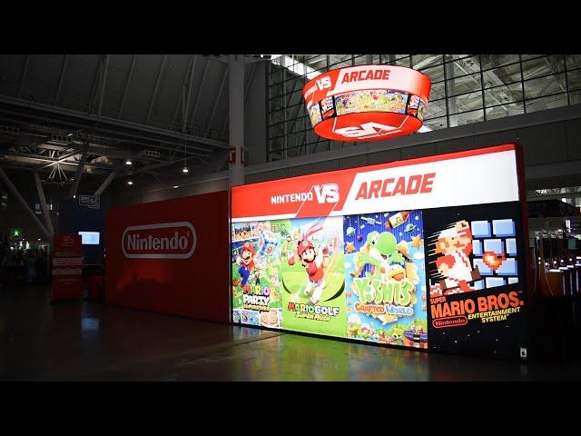 Nintendo Booth at PAX East 2023 [NintendoVS Arcade]