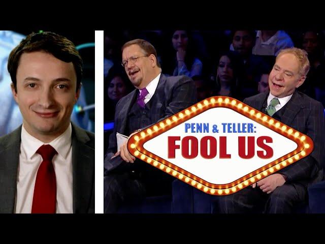 Magician EATS A CARD on PENN & TELLER: FOOL US | Daniel Roy | S7E11