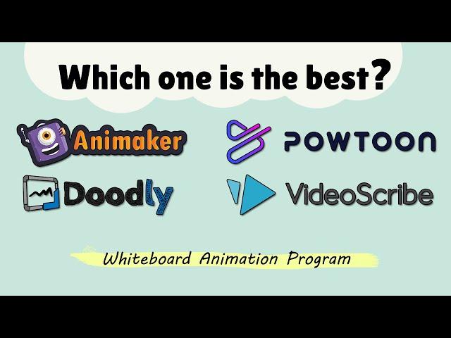 Animaker vs Doodly vs VideScribe vs Powtoon vs APK Benime! Lebih Pilih Mana?