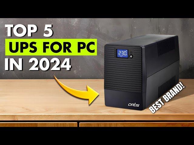 Top 5 Best UPS For Computer In India 2024 | UPS For Computer Under 3000 | UPS For PC | UPS For Home