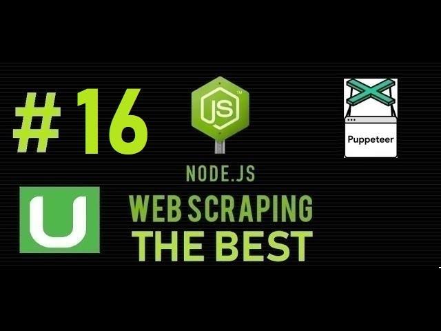 nodeJs web scraping tutorial |  Cheerio and puppeteer#16