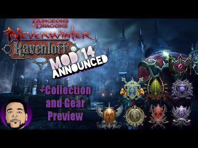 NEVERWINTER NEWS | MOD 14 ANNOUNCED AND COLLECTIONS! LET'S KILL DRACULA!!!