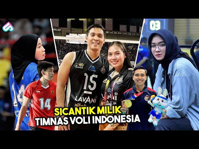 NIKAHI WANITA CANTIK ATLET PROLIGA! Pasangan Pemain Timnas Voli Putra Indonesia di Sea Games 2023