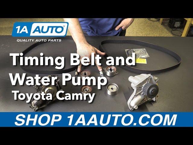 How to Replace Timing Belt and Water Pump 92-01 Toyota Camry Sedan