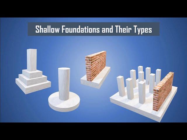 Shallow Foundations and Their Types || Types of shallow Foundation || Foundations in Building #2