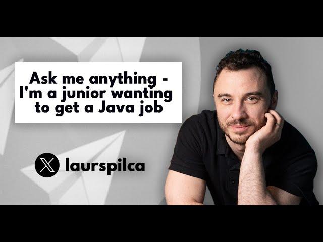 Ask me Anything - I'm an entry level and want to get a Java job  -  Part 2