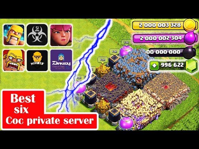 Best Six COC private servers 2018| Clash of Clan