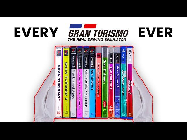 Unboxing Every Gran Turismo + Gameplay | 1997-2023 Evolution