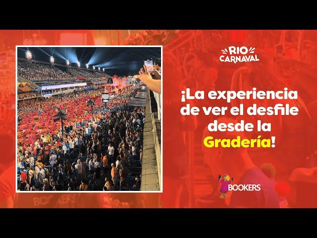 CARNAVAL DE RIO 2024: ¡La experiencia de ver el desfile desde la Gradería!