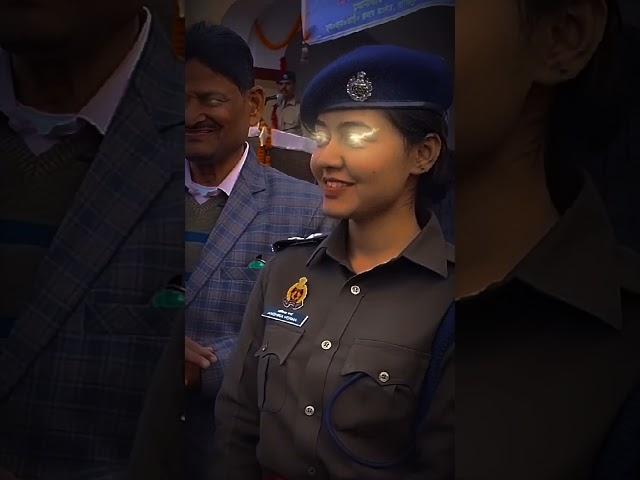 IPS Anshika verma #ips #upsc ips shorts video ️ ips officer status video #successpathunlock