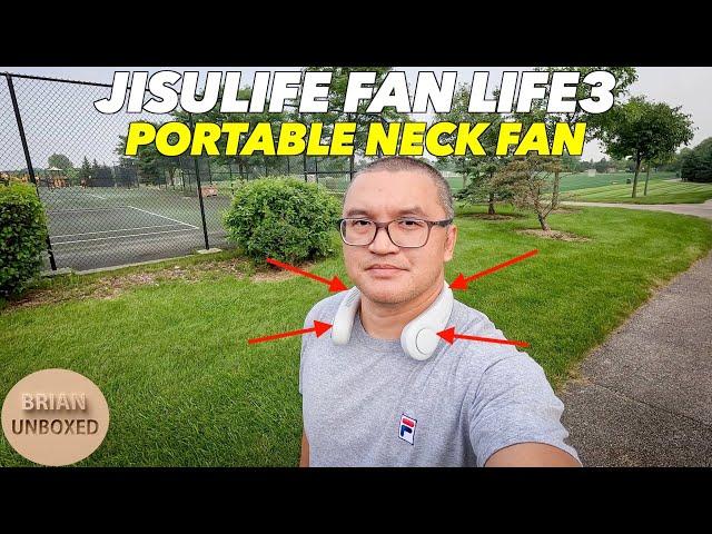 JISULIFE Neck Fan Life3  - Review