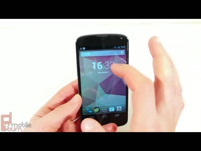 Google Nexus 4 Review by MobileBurn