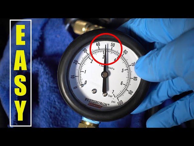 How To Test FUEL PRESSURE!!