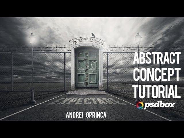 Dark Conceptual Artwork Tutorial in Photoshop  (PSD Box)