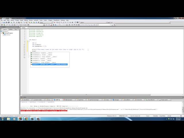 C Programming Tutorial - 29 - break