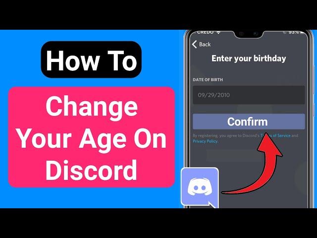 How to Change Your Age on Discord (2023) | How to Change Birthday on Discord