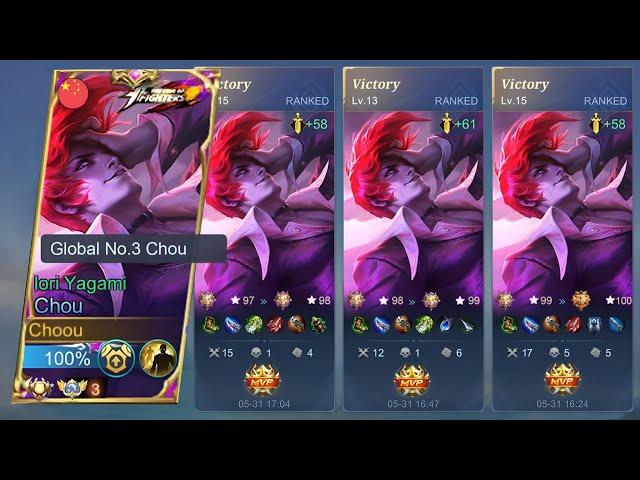 HOW TO PLAY SOLO RANK CHOU?? (BEST BUILD AND EMBLEM CHOU 2023)