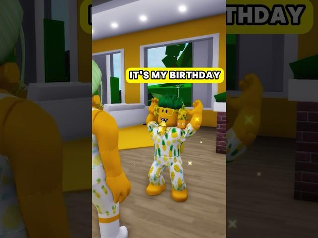 PINEY Skips School on His BIRTHDAY Misses an IMPORTANT TEST...!#adoptme #roblox #robloxshorts